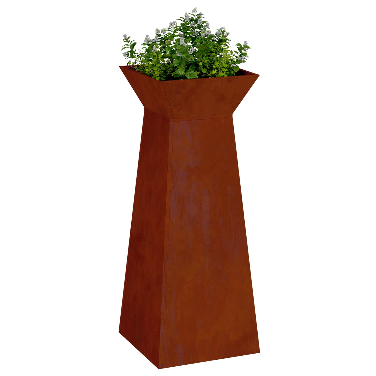 Stulpinis sodinukas Rūdijanti 40 x 40 x 100 cm Stulpinis sodinukas Rūdijanti 40 x 40 x 100 cm - Image 4