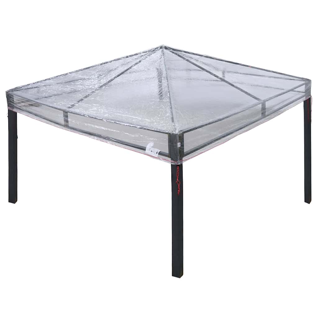 Paviliono dangos keitimas 300 x 300 x 26 cm Skaidrus PVC Paviliono dangos keitimas 300 x 300 x 26 cm Skaidrus PVC - Image 3