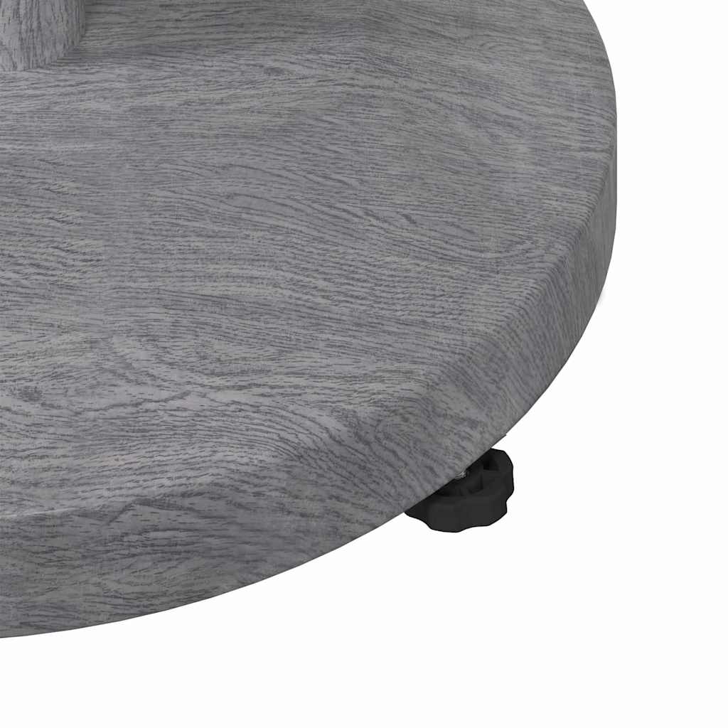 Skėčio pagrindas 24.35 kg Tamsiai pilka mediena Apvali Skėčio pagrindas 24.35 kg Tamsiai pilka mediena Apvali - Image 10