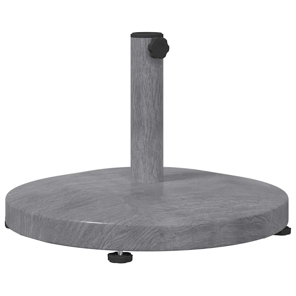 Skėčio pagrindas 24.35 kg Tamsiai pilka mediena Apvali Skėčio pagrindas 24.35 kg Tamsiai pilka mediena Apvali - Image 3