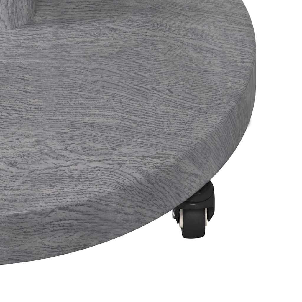 Skėčio pagrindas 24.8 kg Tamsiai pilka mediena Apvali Skėčio pagrindas 24.8 kg Tamsiai pilka mediena Apvali - Image 10