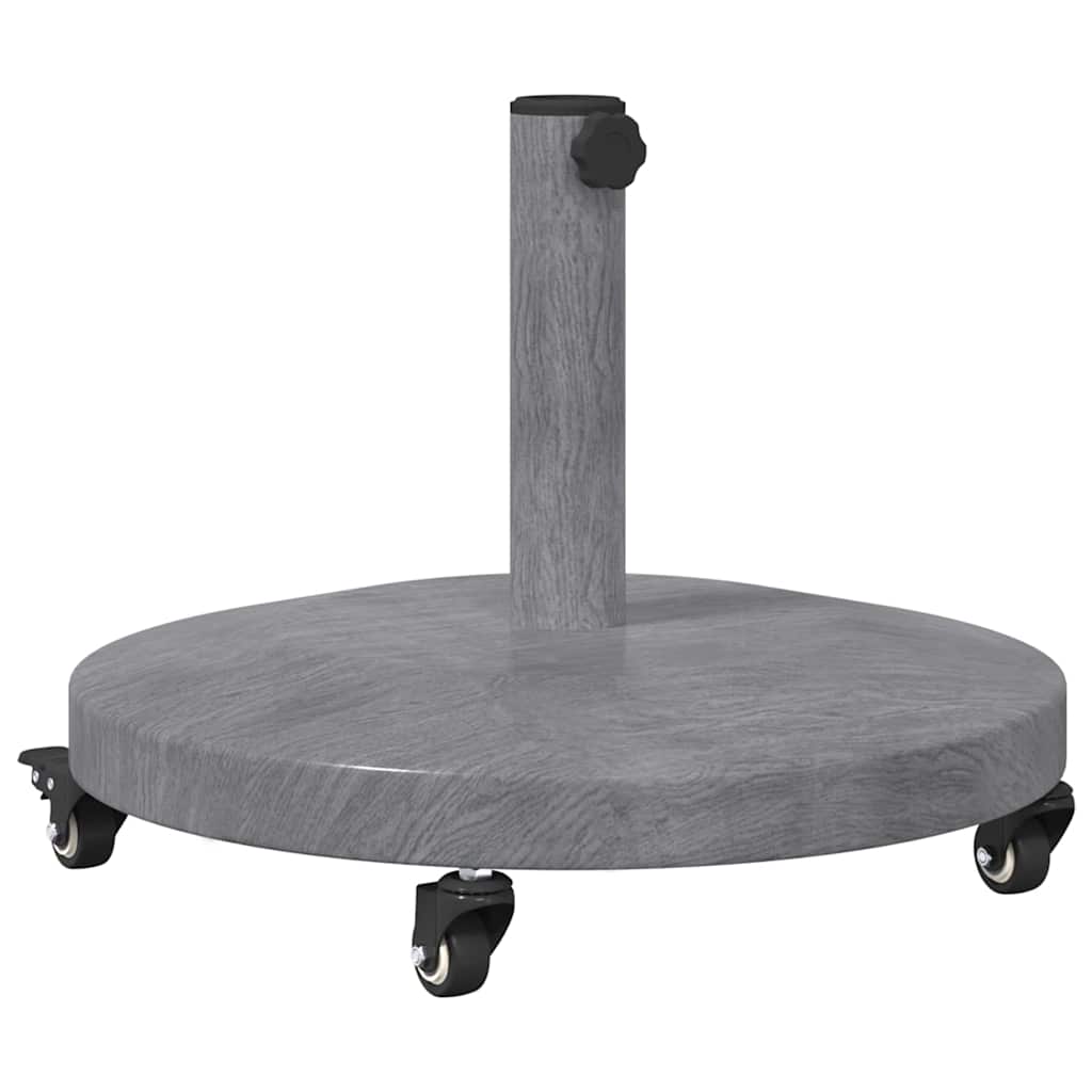 Skėčio pagrindas 24.8 kg Tamsiai pilka mediena Apvali Skėčio pagrindas 24.8 kg Tamsiai pilka mediena Apvali - Image 3