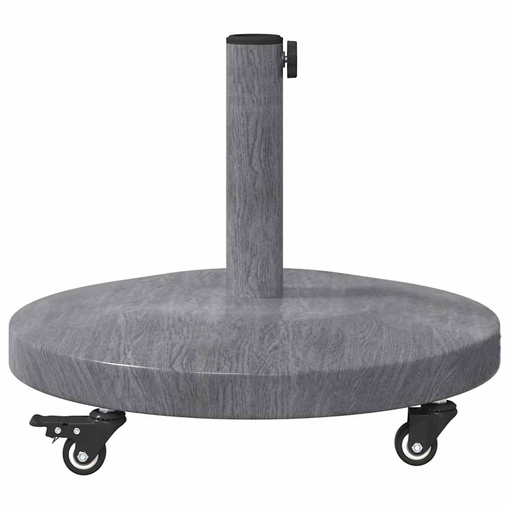 Skėčio pagrindas 24.8 kg Tamsiai pilka mediena Apvali Skėčio pagrindas 24.8 kg Tamsiai pilka mediena Apvali - Image 7