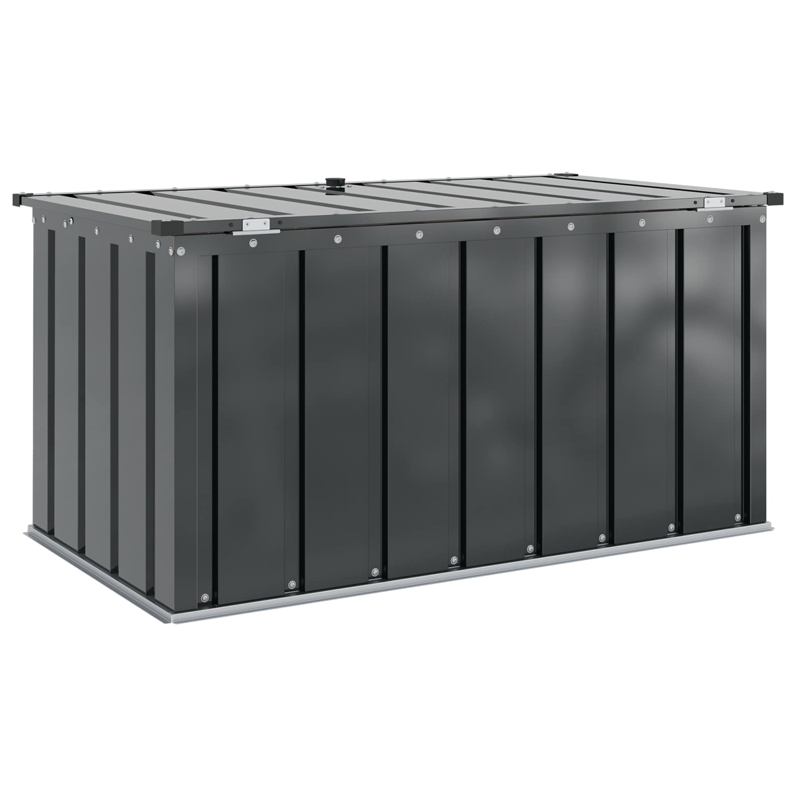Sodo saugojimo dėžė Juoda 101 x 56,5 x 50 cm Plienas Sodo saugojimo dėžė Juoda 101 x 56,5 x 50 cm Plienas - Image 9