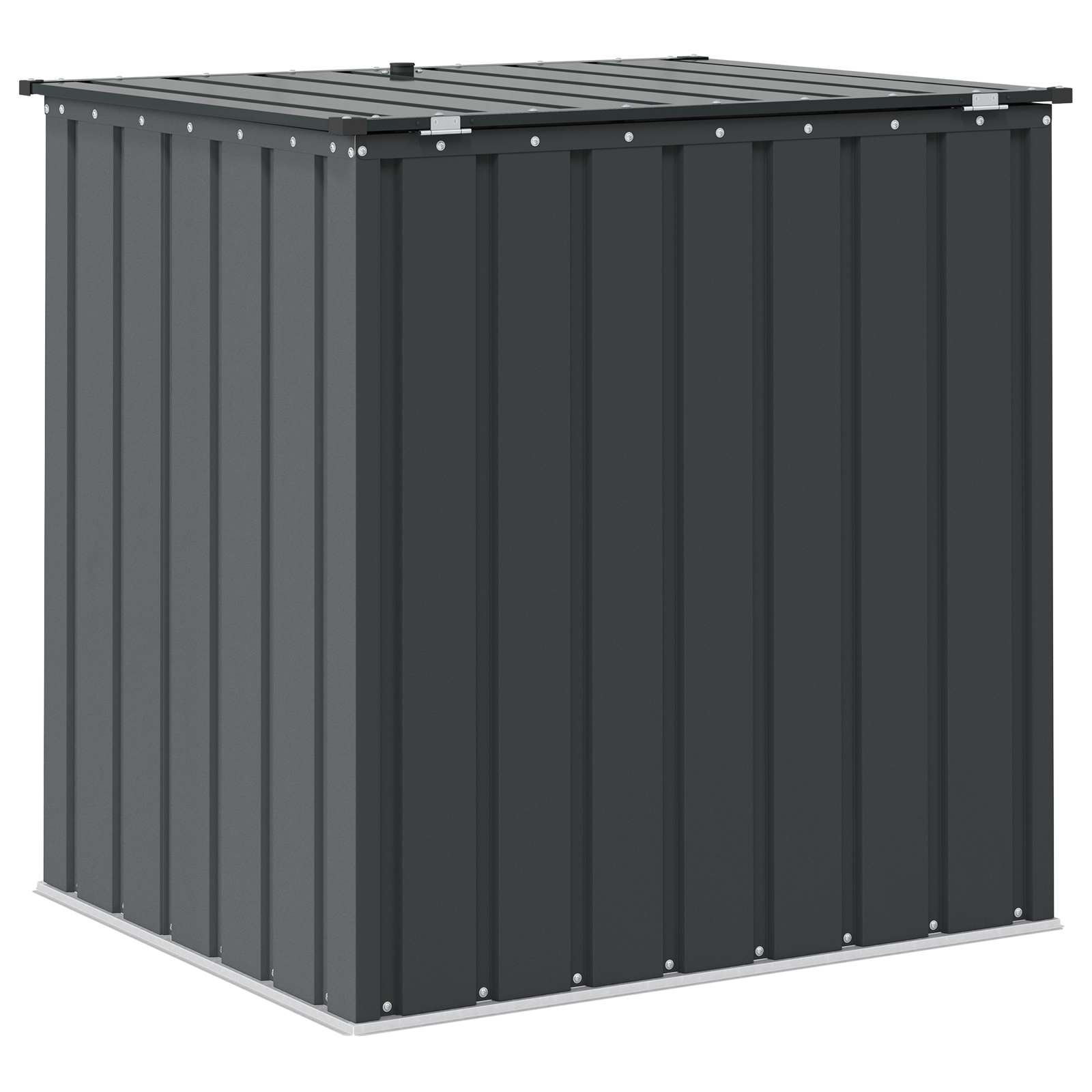 Sodo saugojimo dėžė Juoda 101,5 x 82 x 100 cm Plienas Sodo saugojimo dėžė Juoda 101,5 x 82 x 100 cm Plienas - Image 10