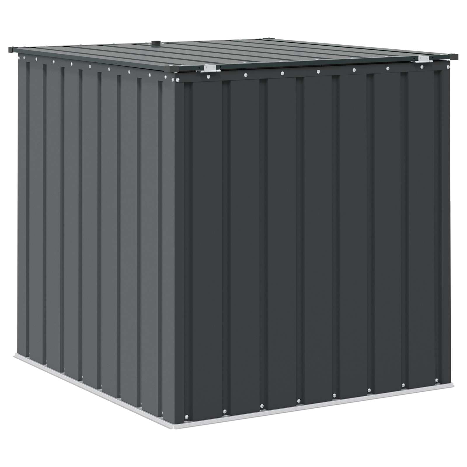 Sodo saugojimo dėžė Juoda 101,5 x 107 x 100 cm Plienas Sodo saugojimo dėžė Juoda 101,5 x 107 x 100 cm Plienas - Image 10