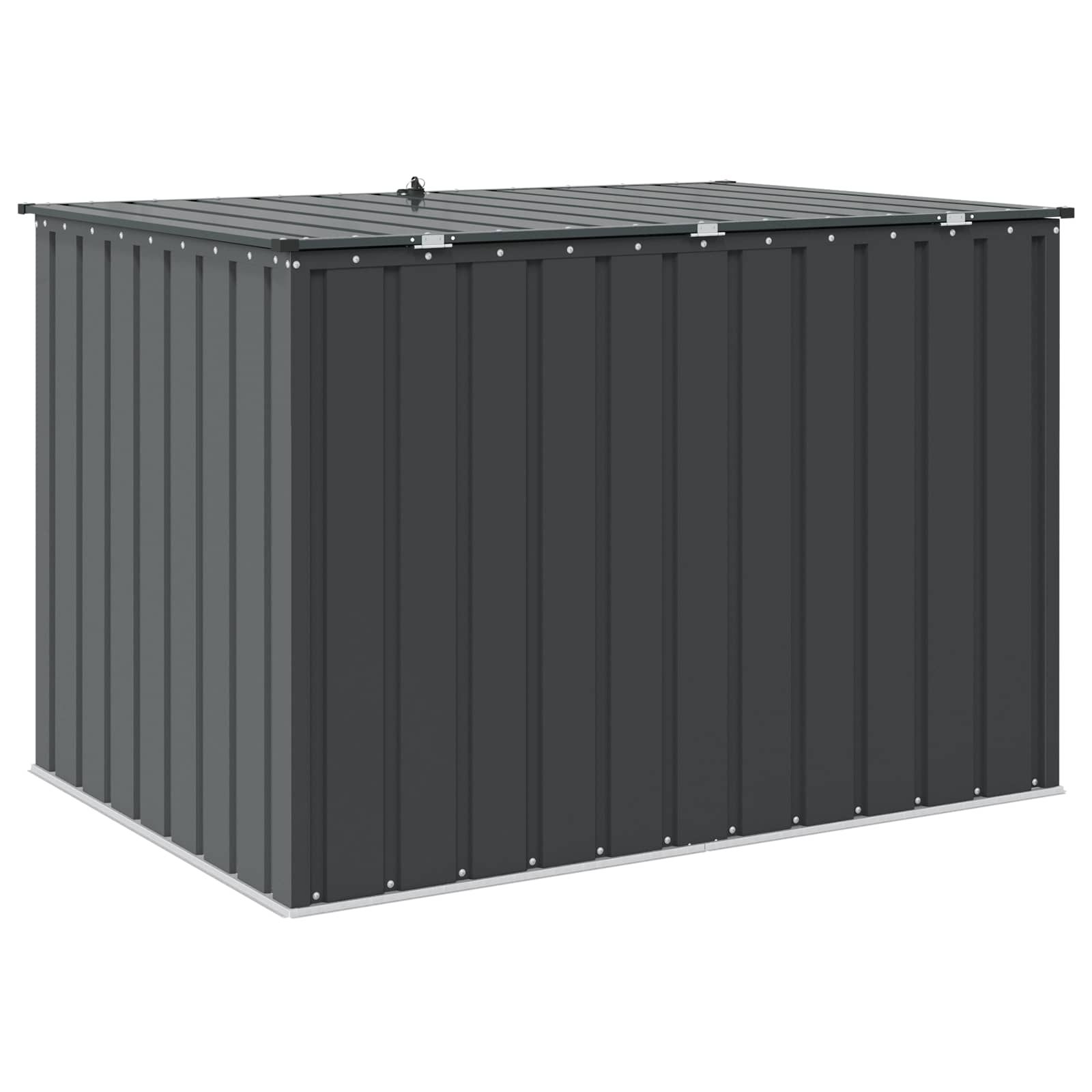 Sodo saugojimo dėžė Juoda 151,5 x 107 x 100 cm Plienas Sodo saugojimo dėžė Juoda 151,5 x 107 x 100 cm Plienas - Image 10