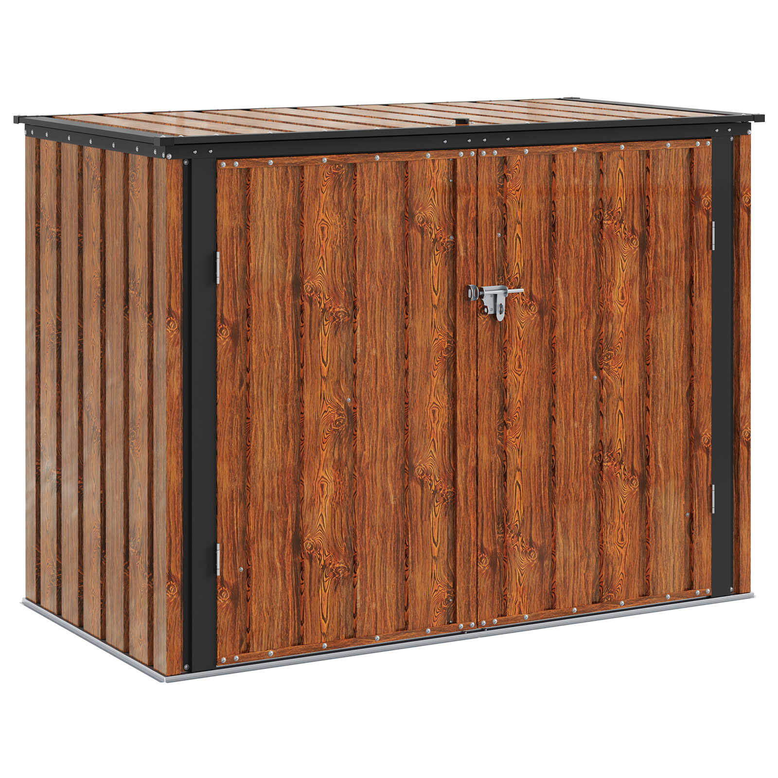 Sodo saugojimo dėžė Ruda 151,5 x 82 x 110,5 cm Plienas Sodo saugojimo dėžė Ruda 151,5 x 82 x 110,5 cm Plienas - Image 3