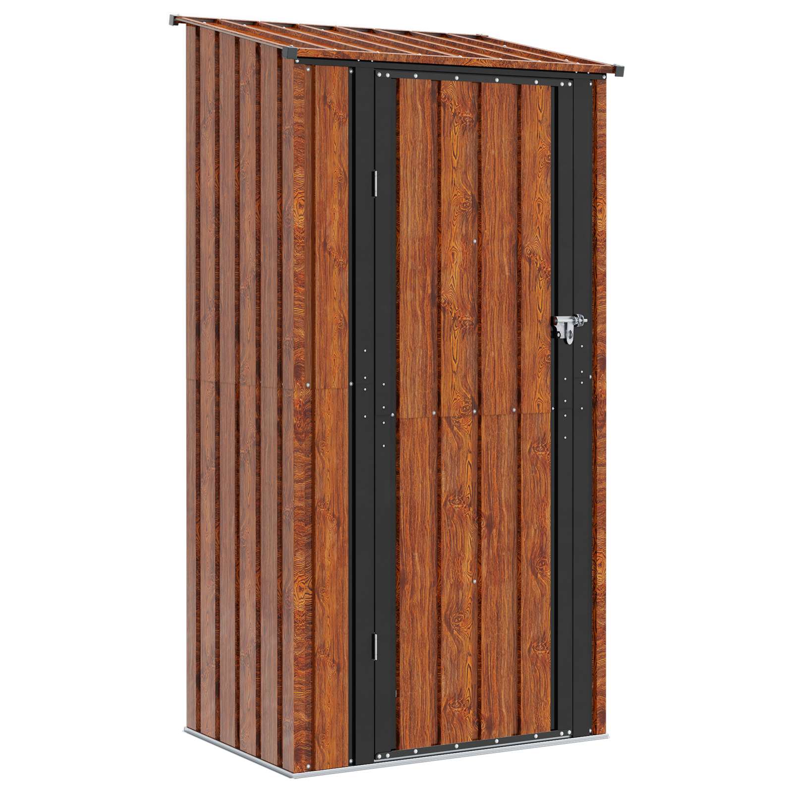 Sodo pašiūrės Ruda 103 x 74 x 200 cm Metalas Sodo pašiūrės Ruda 103 x 74 x 200 cm Metalas - Image 3
