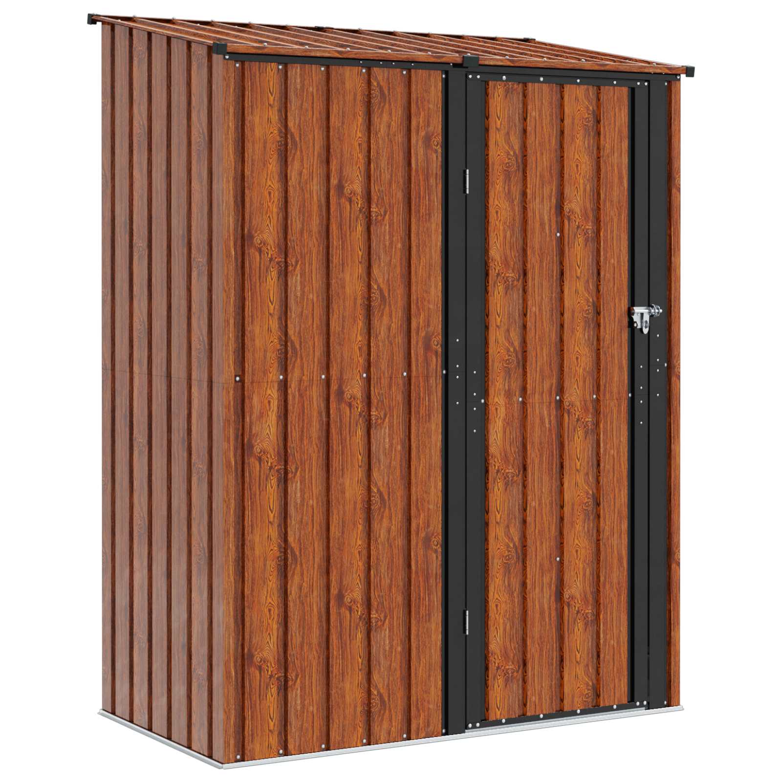 Sodo pašiūrės Ruda 153,5 x 86 x 200 cm Metalas Sodo pašiūrės Ruda 153,5 x 86 x 200 cm Metalas - Image 3