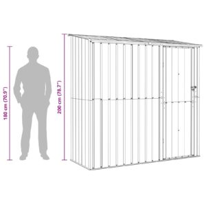 Sodo pašiūrės Ruda 203 x 85,5 x 200 cm Metalas