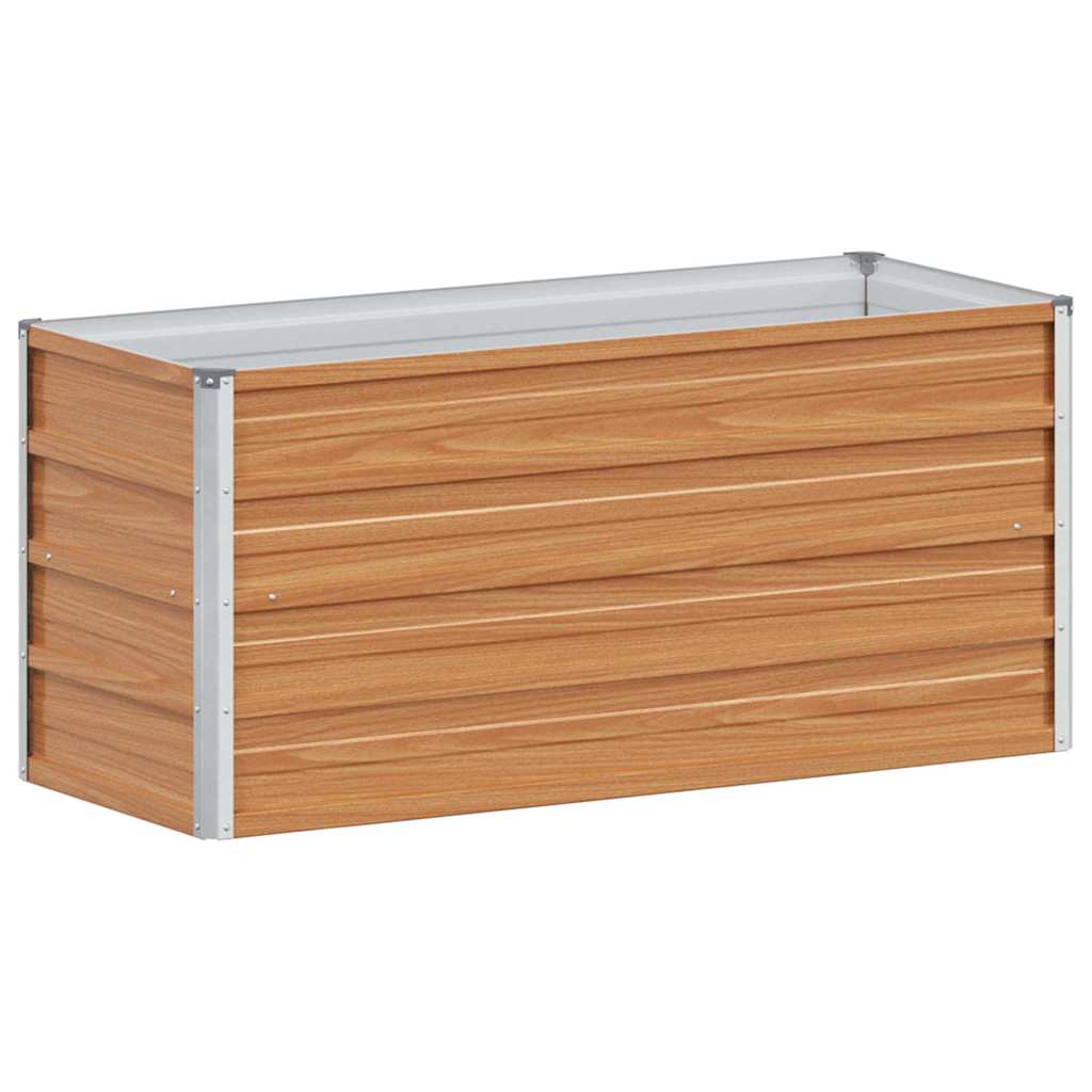 Paaukštinta sodo lova Šviesiai rudas 100 x 40 x 45 cm Paaukštinta sodo lova Šviesiai rudas 100 x 40 x 45 cm - Image 3