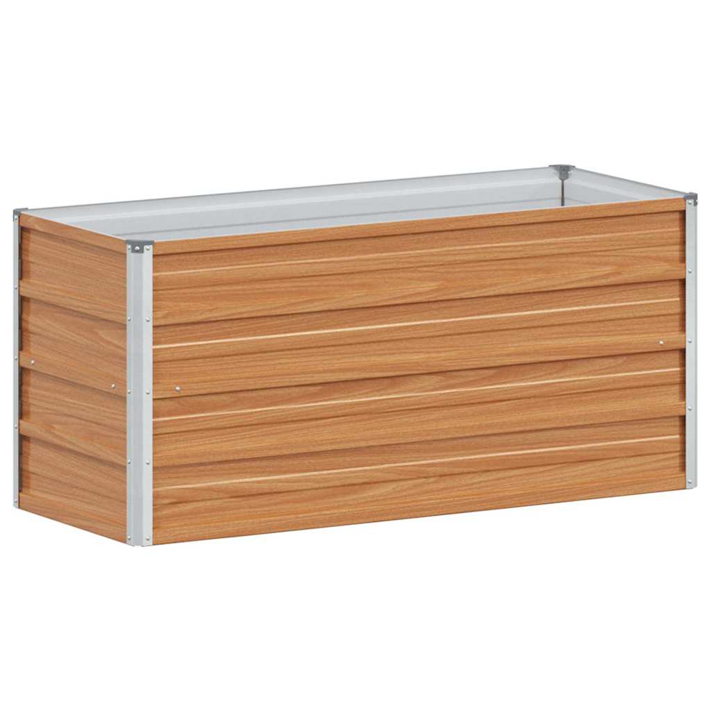 Paaukštinta sodo lova Šviesiai rudas 100 x 40 x 45 cm Paaukštinta sodo lova Šviesiai rudas 100 x 40 x 45 cm - Image 8