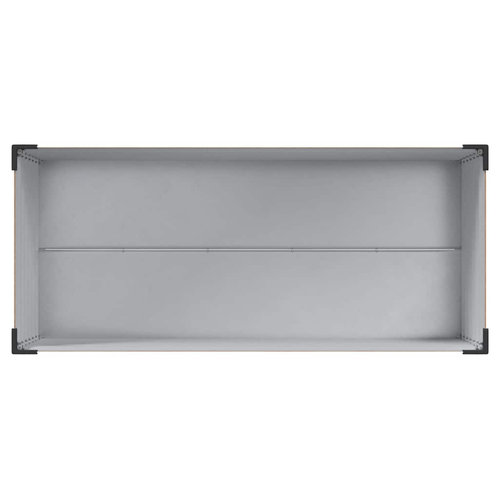 Sodo vazonas Šviesiai rudas 100 x 45 x 90 cm Cinkuota plienas Sodo vazonas Šviesiai rudas 100 x 45 x 90 cm Cinkuota plienas - Image 9