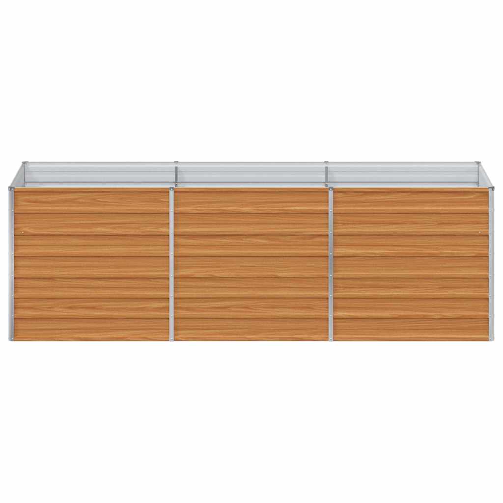 Paaukštinta sodo lova Šviesiai rudas 240 x 80 x 77 cm Paaukštinta sodo lova Šviesiai rudas 240 x 80 x 77 cm - Image 6