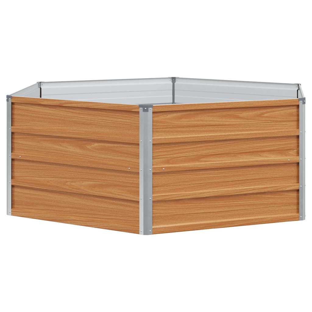 Pakelta sodo lova Medžio išvaizda 129 x 129 x 45 cm Pakelta sodo lova Medžio išvaizda 129 x 129 x 45 cm - Image 3