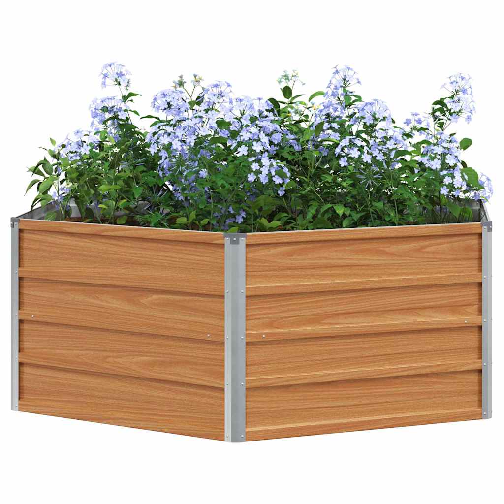 Pakelta sodo lova Medžio išvaizda 129 x 129 x 45 cm Pakelta sodo lova Medžio išvaizda 129 x 129 x 45 cm - Image 4