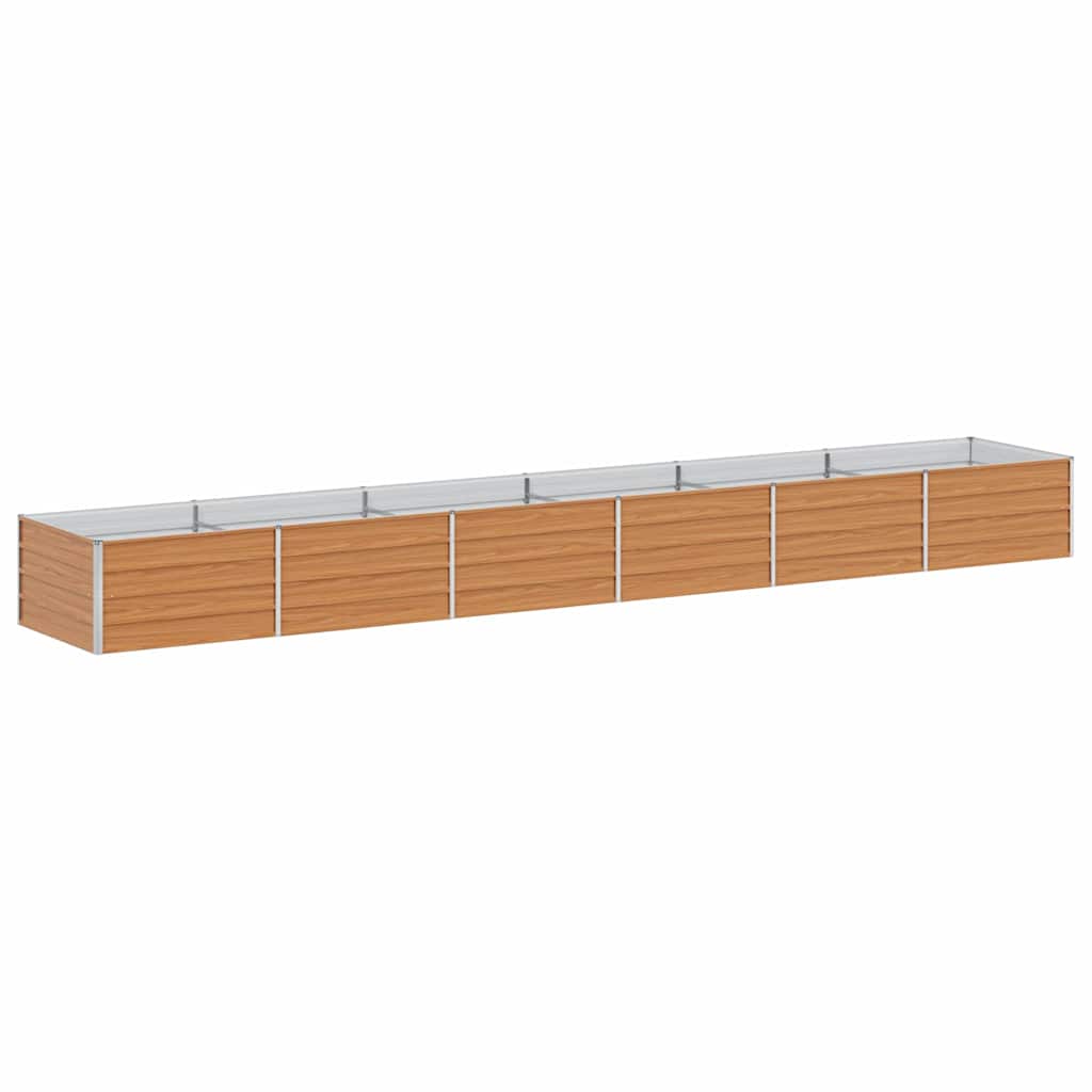 Paaukštinta sodo lova Šviesiai rudas 480 x 80 x 45 cm Paaukštinta sodo lova Šviesiai rudas 480 x 80 x 45 cm - Image 8