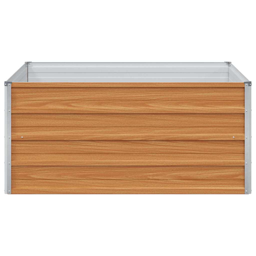 Paaukštinta sodo lova Šviesiai rudas 100 x 100 x 45 cm Paaukštinta sodo lova Šviesiai rudas 100 x 100 x 45 cm - Image 6
