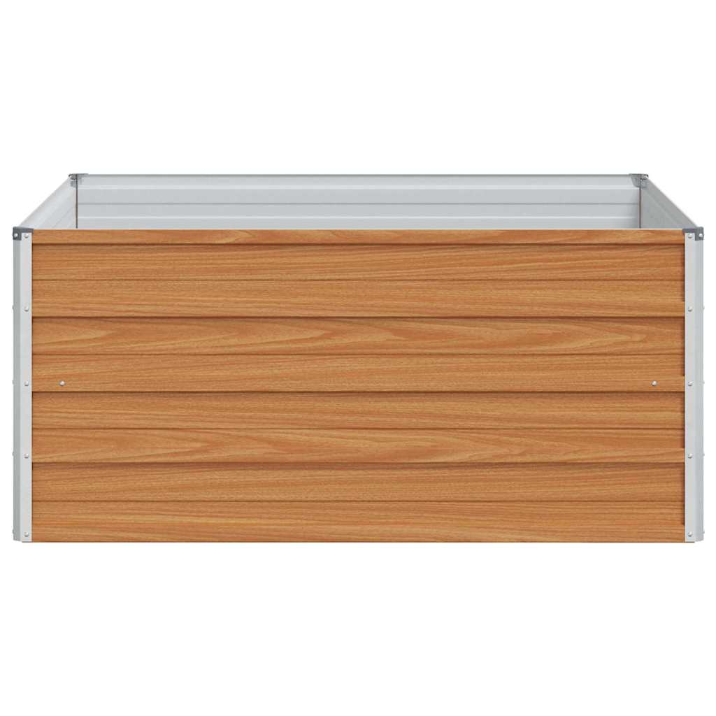 Paaukštinta sodo lova Šviesiai rudas 100 x 100 x 45 cm Paaukštinta sodo lova Šviesiai rudas 100 x 100 x 45 cm - Image 7