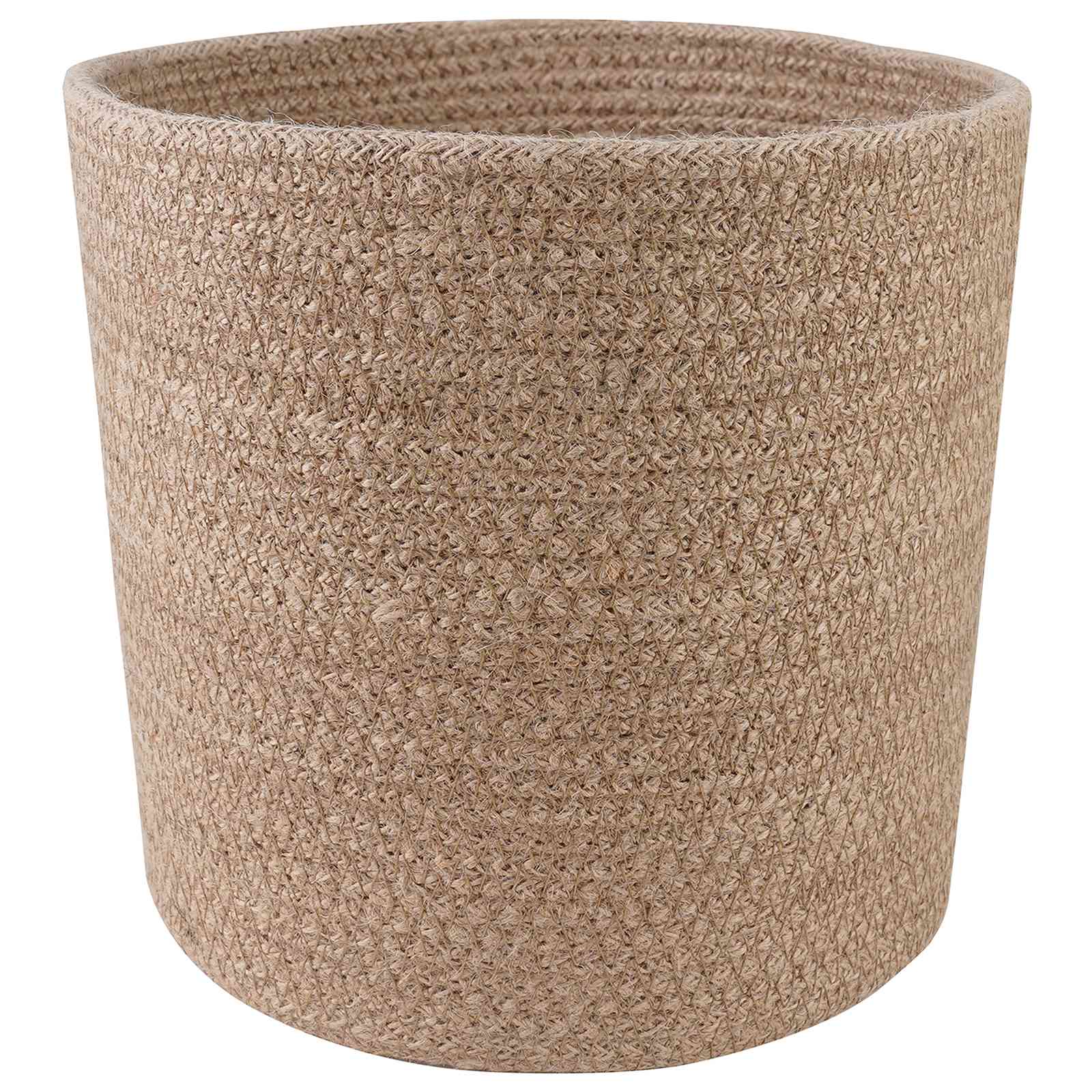 Vazonų rinkinys 2 vnt. Natūrali Ø 21 x 21 cm 100% Tossa Džiutas Vazonų rinkinys 2 vnt. Natūrali Ø 21 x 21 cm 100% Tossa Džiutas - Image 3