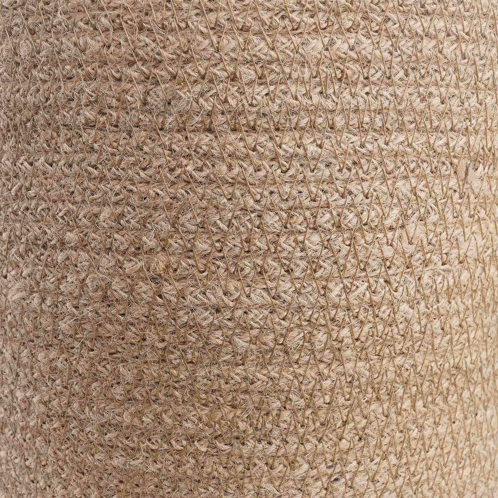 Vazonų rinkinys 2 vnt. Natūrali Ø 21 x 21 cm 100% Tossa Džiutas Vazonų rinkinys 2 vnt. Natūrali Ø 21 x 21 cm 100% Tossa Džiutas - Image 5