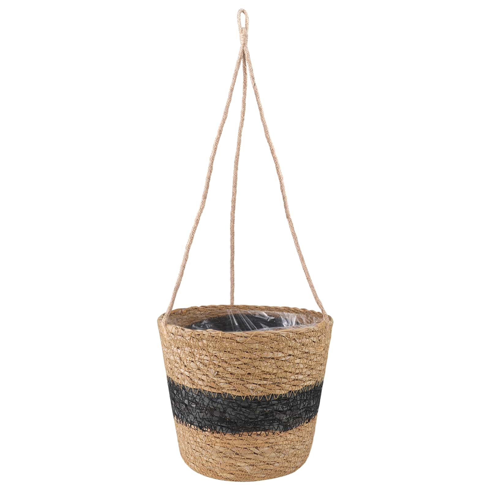 3 vnt. Natūrali ir juoda Ø26 x 19 cm 100% Jūros žolė 3 vnt. Natūrali ir juoda Ø26 x 19 cm 100% Jūros žolė - Image 3