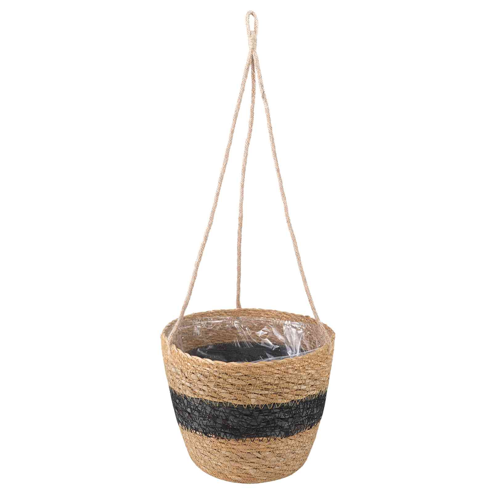 3 vnt. Natūrali ir juoda Ø26 x 19 cm 100% Jūros žolė 3 vnt. Natūrali ir juoda Ø26 x 19 cm 100% Jūros žolė - Image 4