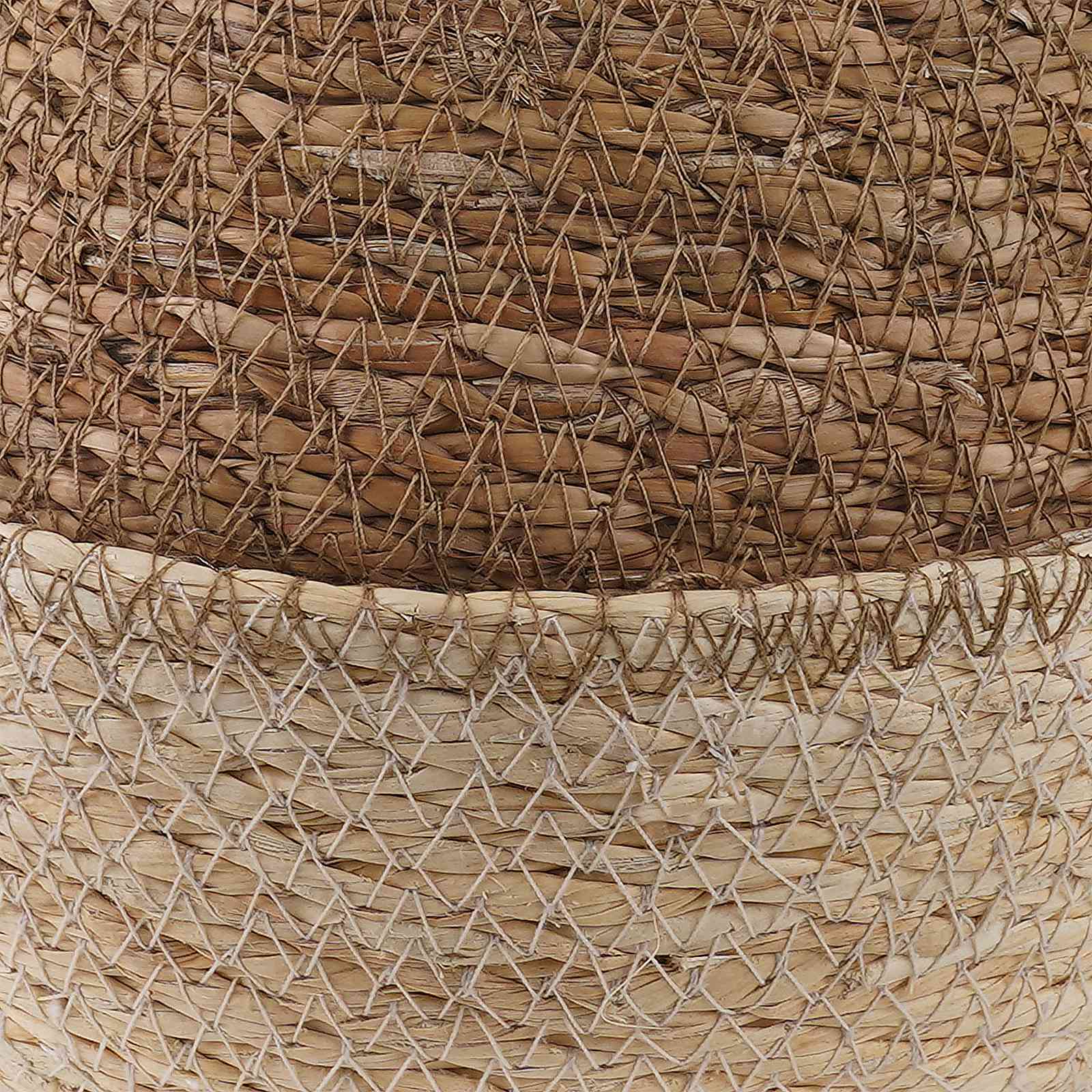 Vazonas su rankenomis 2 vnt. Balta Ø 22 x 20 cm 100% Jūros žolė Vazonas su rankenomis 2 vnt. Balta Ø 22 x 20 cm 100% Jūros žolė - Image 5