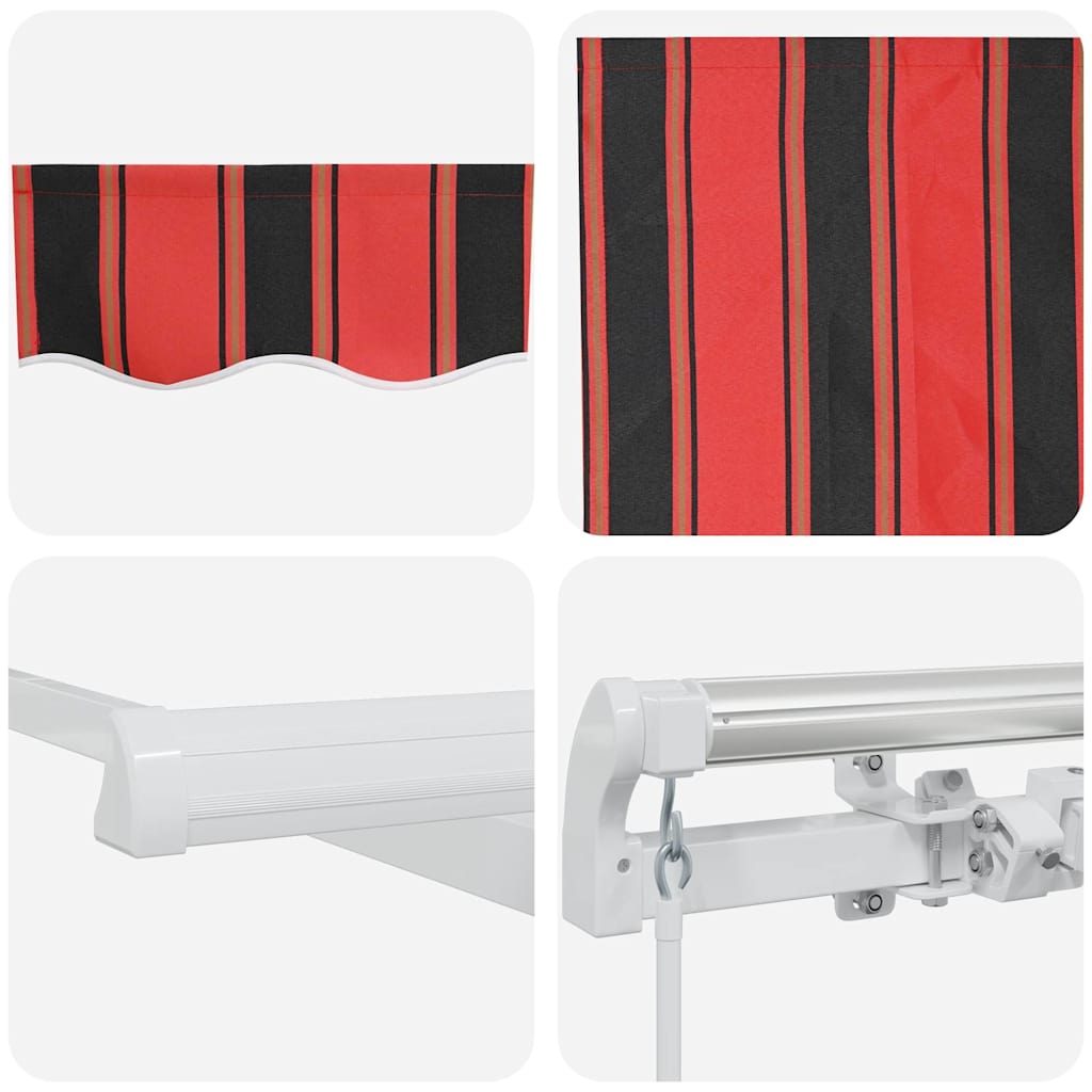 Ištraukiama markizė Oranžinė ir ruda 350 x 250 cm Ištraukiama markizė Oranžinė ir ruda 350 x 250 cm - Image 9