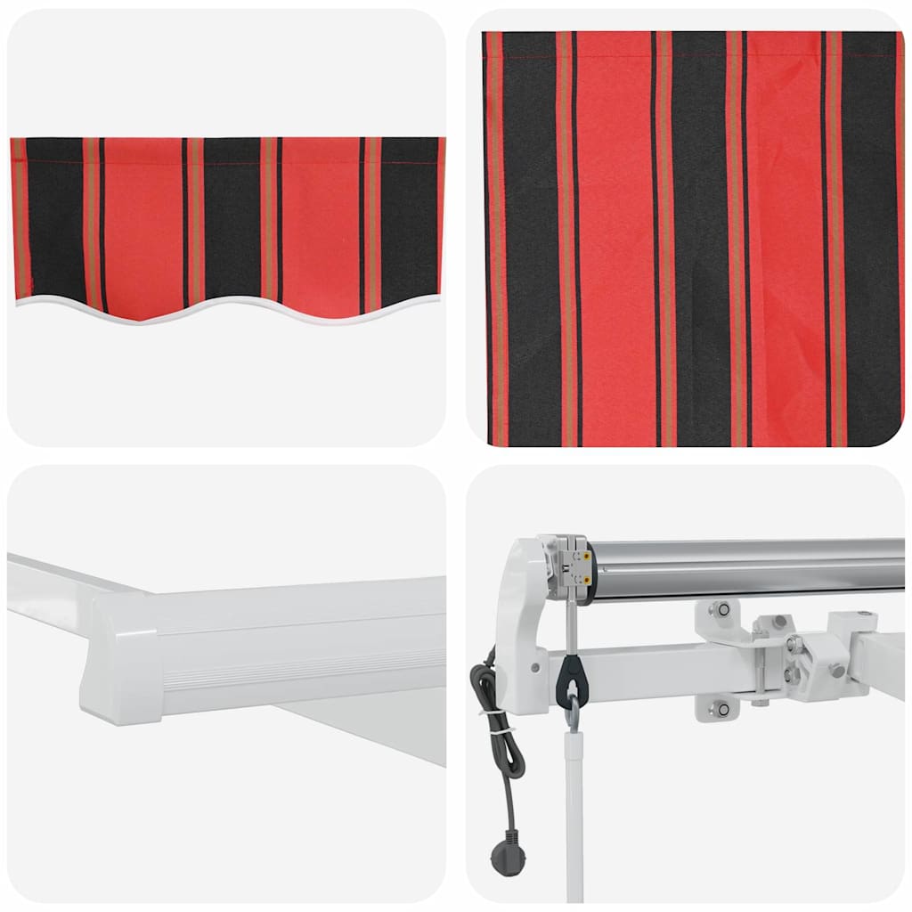 Ištraukiama markizė Oranžinė ir ruda 400 × 300 cm Ištraukiama markizė Oranžinė ir ruda 400 × 300 cm - Image 9