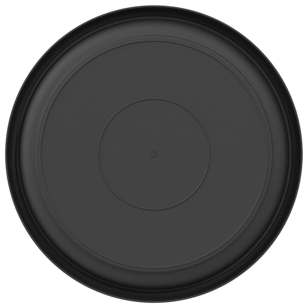 Apvalus gėlių padėklas 6 vnt. Juoda Ø 23,5 x 2,5 cm Plastmasė Apvalus gėlių padėklas 6 vnt. Juoda Ø 23,5 x 2,5 cm Plastmasė - Image 7