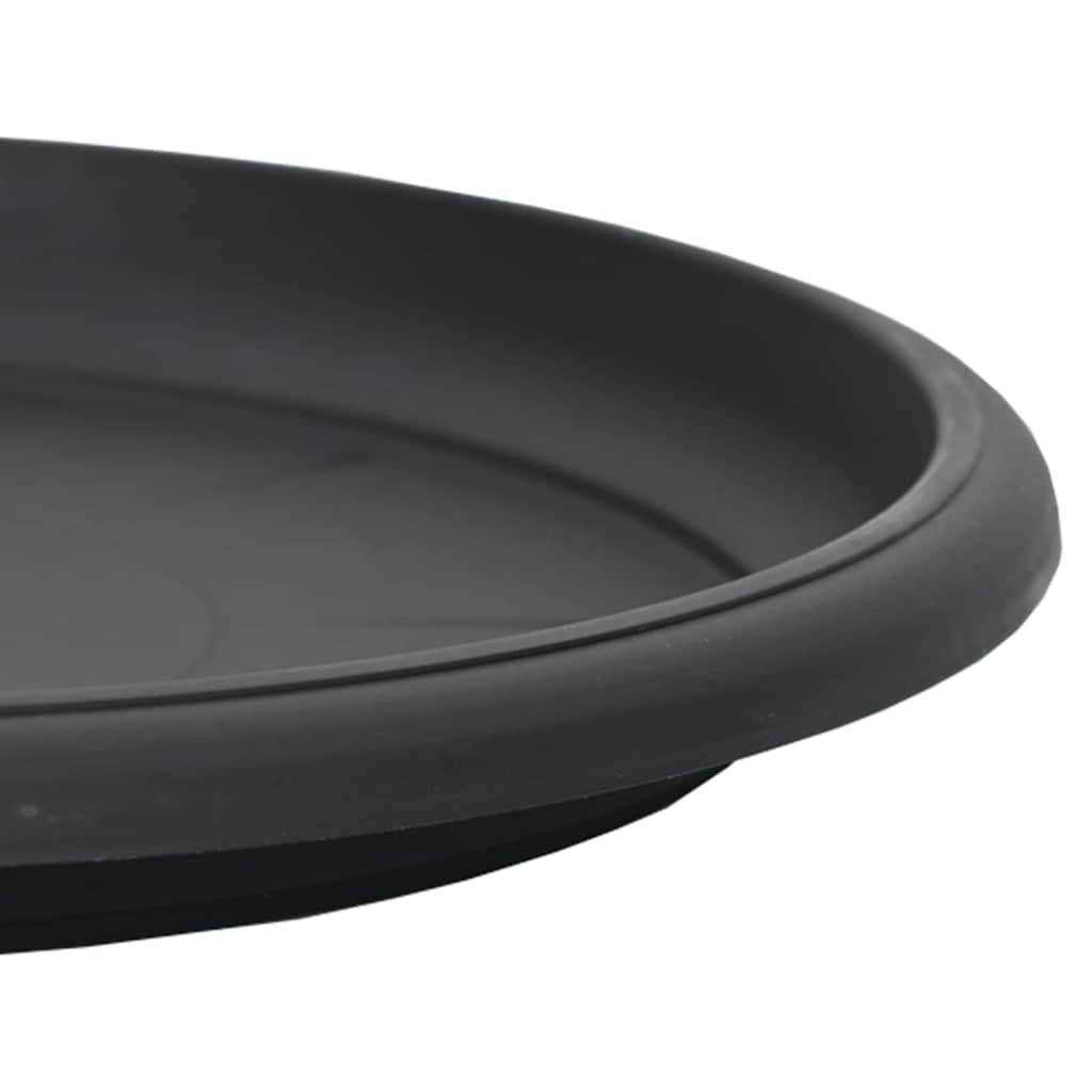 Apvalus gėlių padėklas 24 vnt. Juoda Ø 14 x 2 cm Plastmasė Apvalus gėlių padėklas 24 vnt. Juoda Ø 14 x 2 cm Plastmasė - Image 10