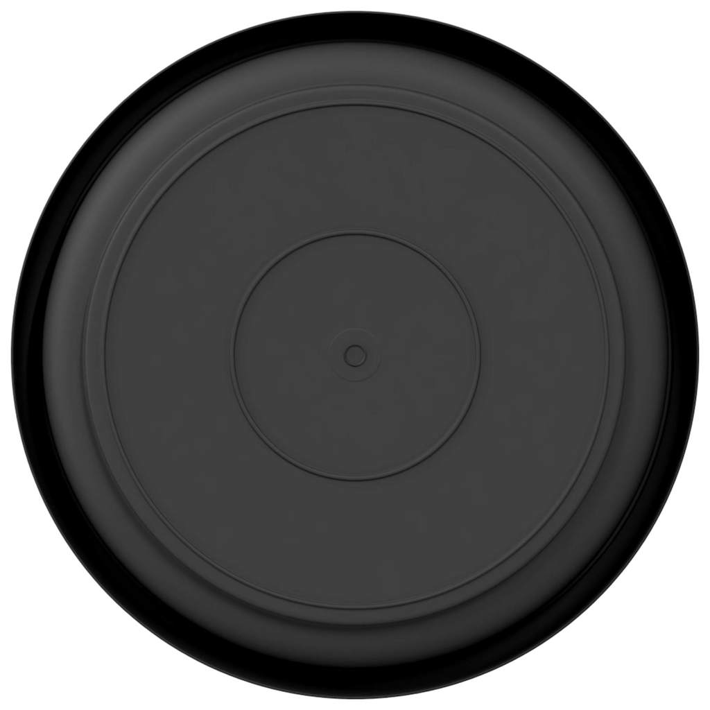 Apvalus gėlių padėklas 24 vnt. Juoda Ø 14 x 2 cm Plastmasė Apvalus gėlių padėklas 24 vnt. Juoda Ø 14 x 2 cm Plastmasė - Image 7