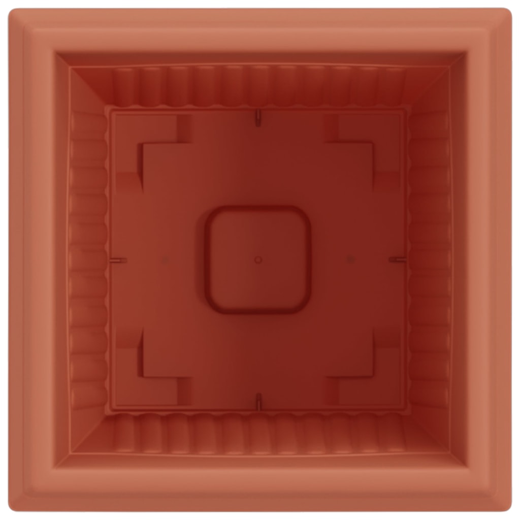 Kvadratinis gėlių vazonas 6 vnt. Raudona plyta 20 x 20 x 16 cm Kvadratinis gėlių vazonas 6 vnt. Raudona plyta 20 x 20 x 16 cm - Image 8