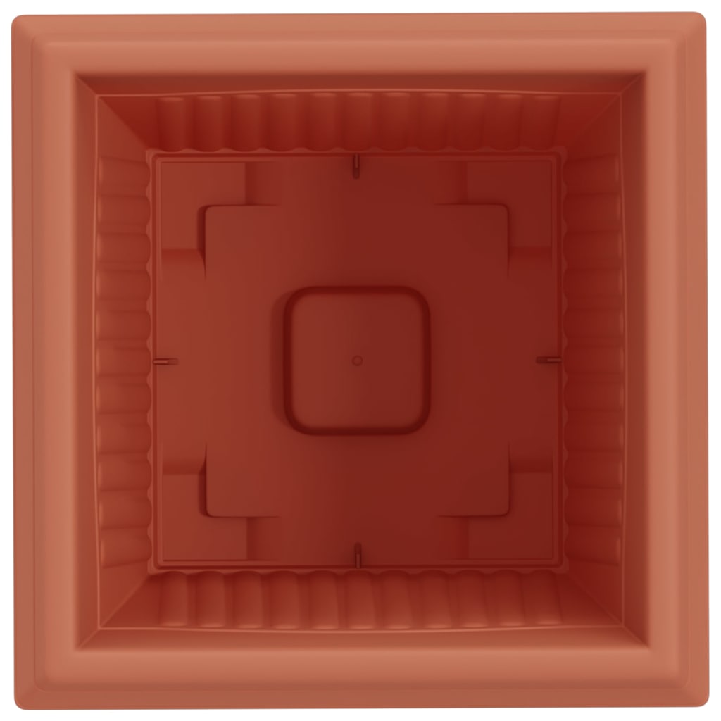 Kvadratinis gėlių vazonas 6 vnt. Raudona plyta 33 x 33 x 26 cm Kvadratinis gėlių vazonas 6 vnt. Raudona plyta 33 x 33 x 26 cm - Image 8