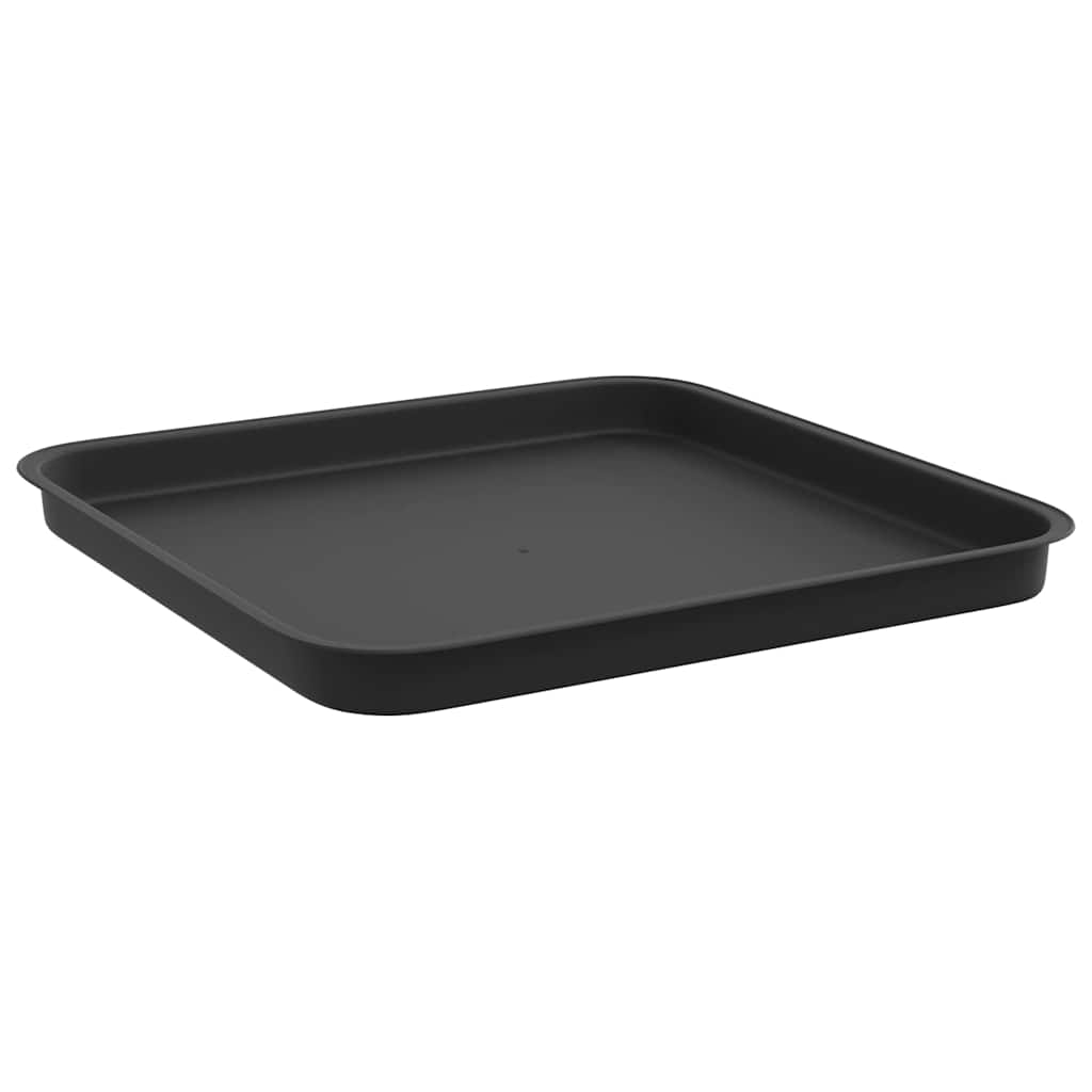 Kvadratinis gėlių padėklas 6 vnt. Juoda 32 x 32 x 2,5 cm Kvadratinis gėlių padėklas 6 vnt. Juoda 32 x 32 x 2,5 cm - Image 6