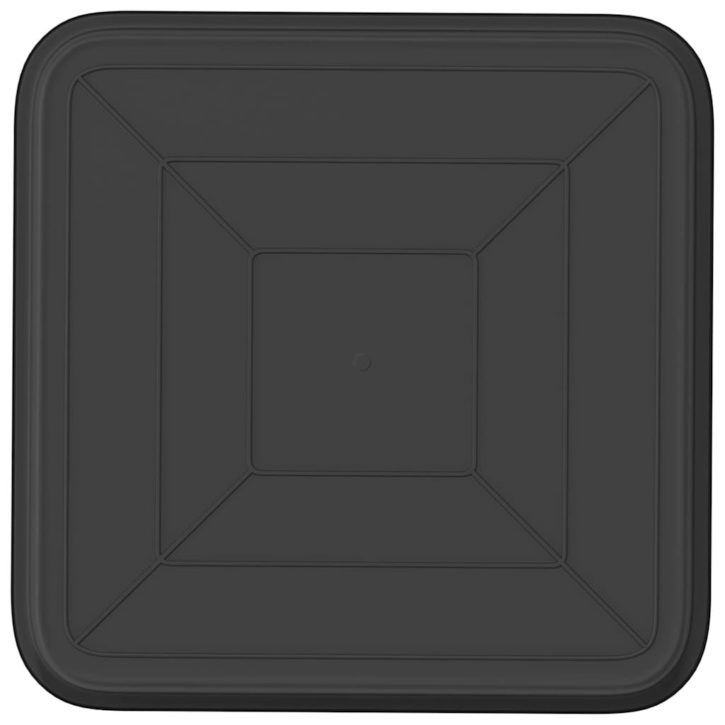Kvadratinis gėlių padėklas 6 vnt. Juoda 32 x 32 x 2,5 cm Kvadratinis gėlių padėklas 6 vnt. Juoda 32 x 32 x 2,5 cm - Image 7