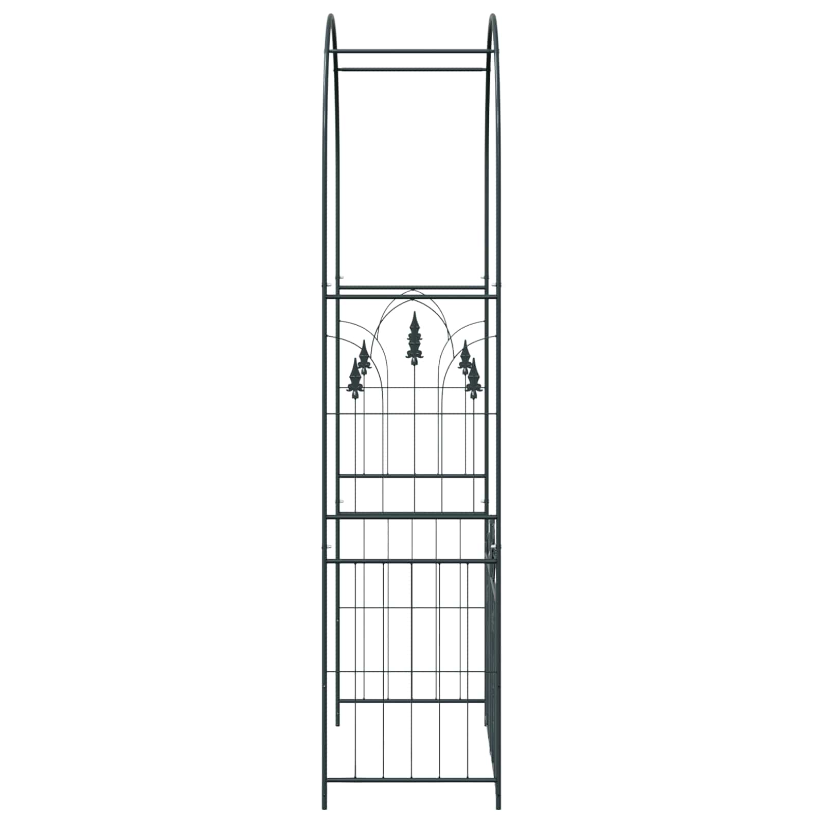 Sodo arka Juoda 102 x 50 x 218 cm Plienas Sodo arka Juoda 102 x 50 x 218 cm Plienas - Image 8