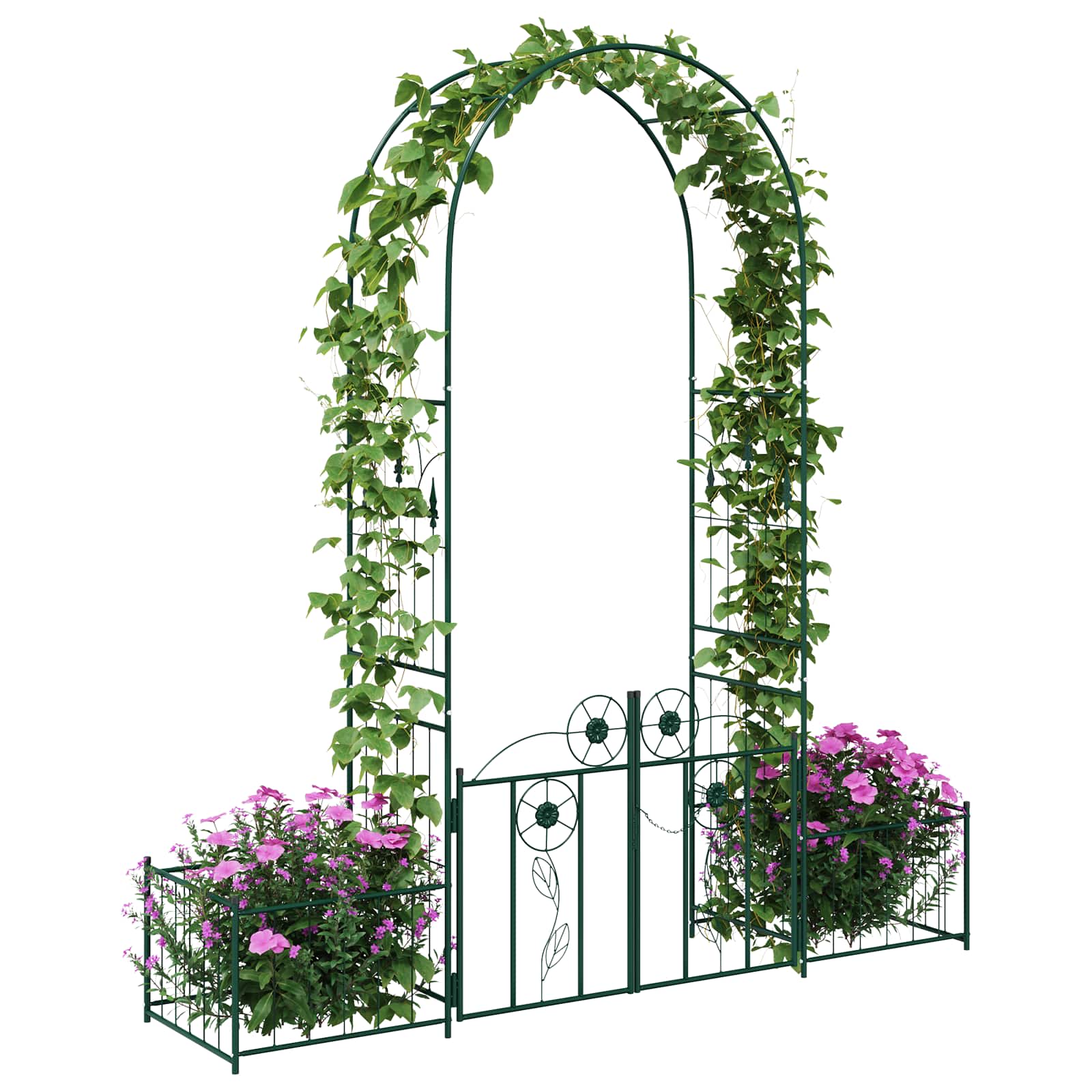 Sodo arka Žalia 203 x 50 x 218 cm Plienas Sodo arka Žalia 203 x 50 x 218 cm Plienas - Image 4