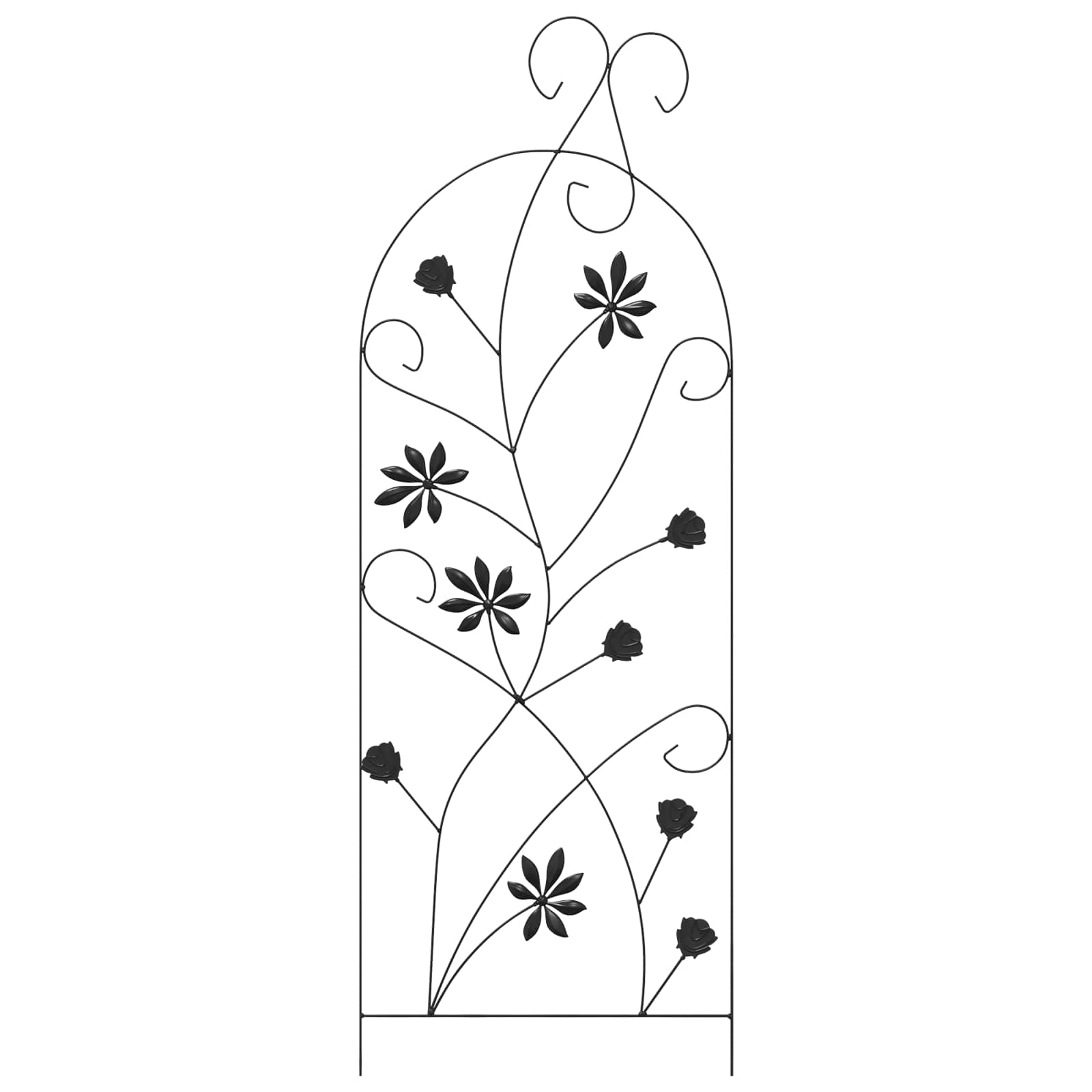 Sodo tvora 3 vnt. Juoda 112 x 39,5 cm Plienas Sodo tvora 3 vnt. Juoda 112 x 39,5 cm Plienas - Image 7