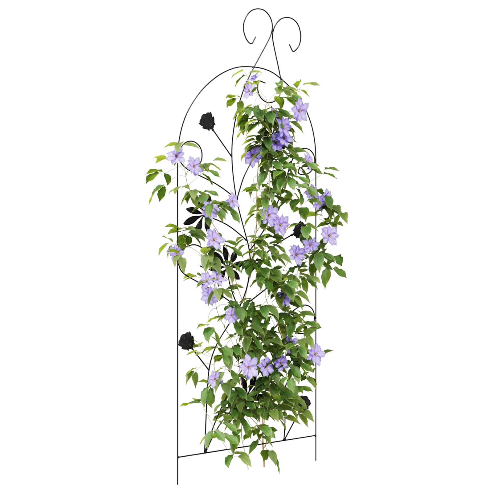 Sodo tvora 3 vnt. Juoda 112 x 39,5 cm Plienas Sodo tvora 3 vnt. Juoda 112 x 39,5 cm Plienas - Image 4