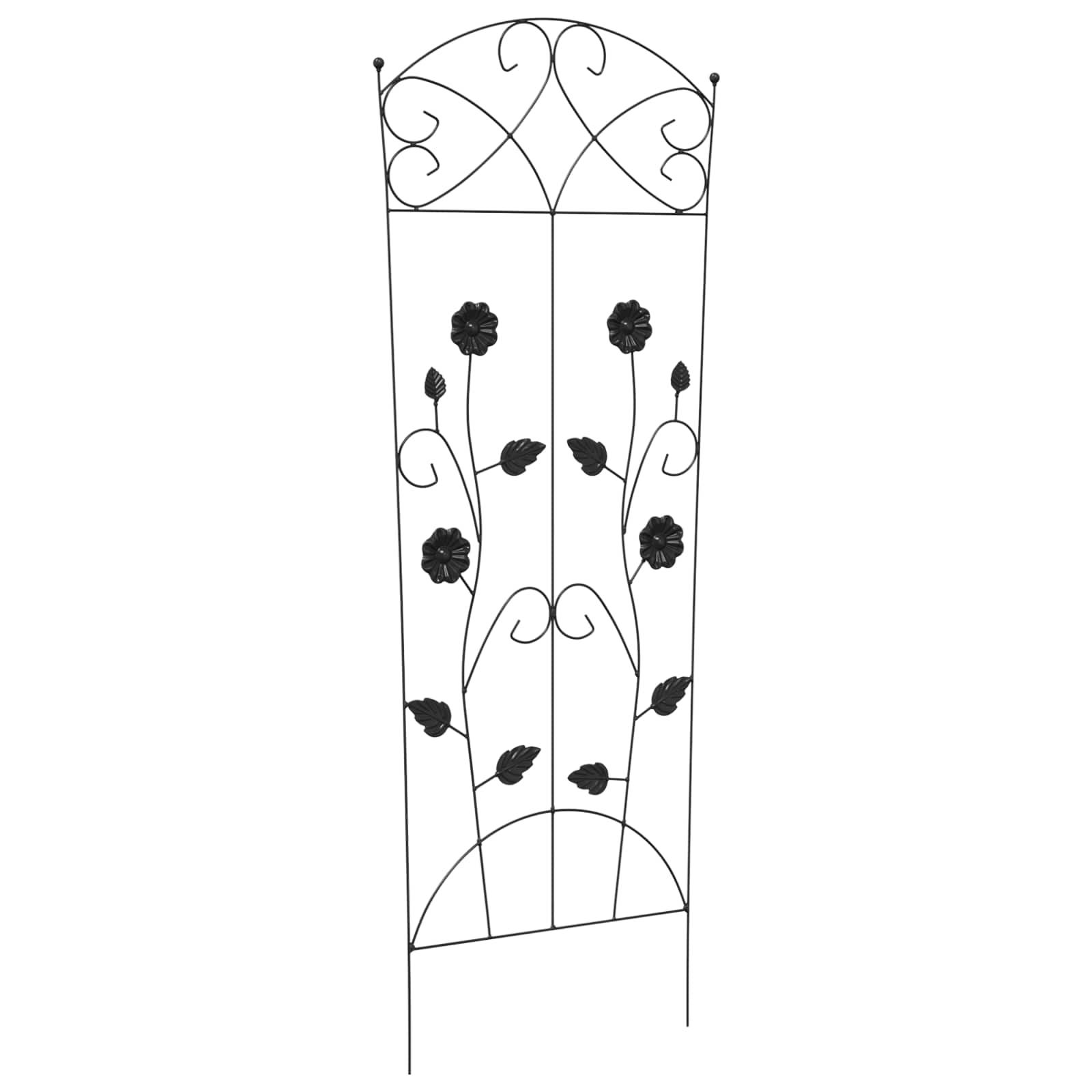 Sodo tvora 3 vnt. Juoda 110,5 x 42,5 cm Plienas Sodo tvora 3 vnt. Juoda 110,5 x 42,5 cm Plienas - Image 6