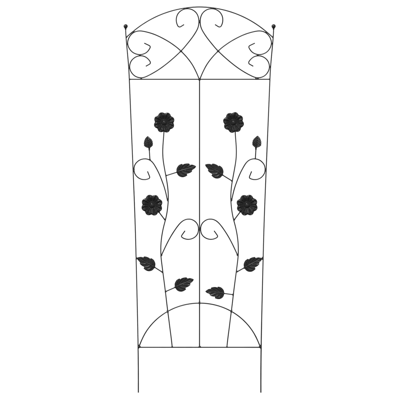 Sodo tvora 3 vnt. Juoda 110,5 x 42,5 cm Plienas Sodo tvora 3 vnt. Juoda 110,5 x 42,5 cm Plienas - Image 7