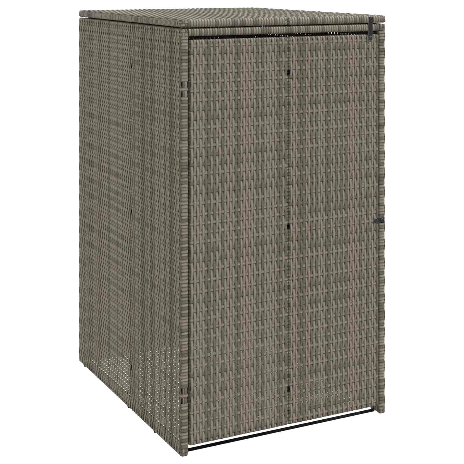 Šiukšlių dėžė Pilka 65 x 80 x 115 cm Polietilenas Šiukšlių dėžė Pilka 65 x 80 x 115 cm Polietilenas - Image 3