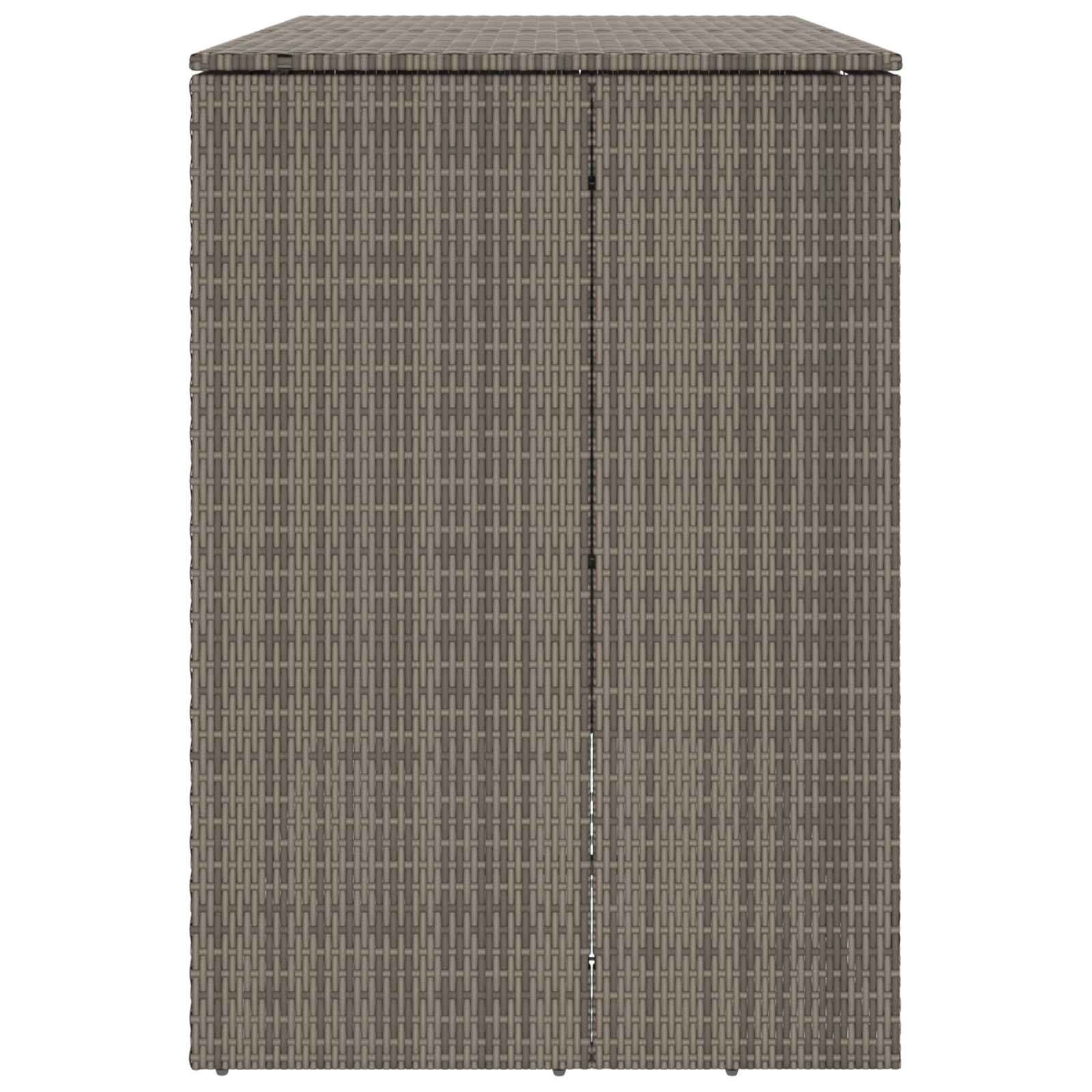Šiukšlių dėžė 2 vnt. Pilka 130 x 80 x 115 cm Polietilenas Šiukšlių dėžė 2 vnt. Pilka 130 x 80 x 115 cm Polietilenas - Image 7