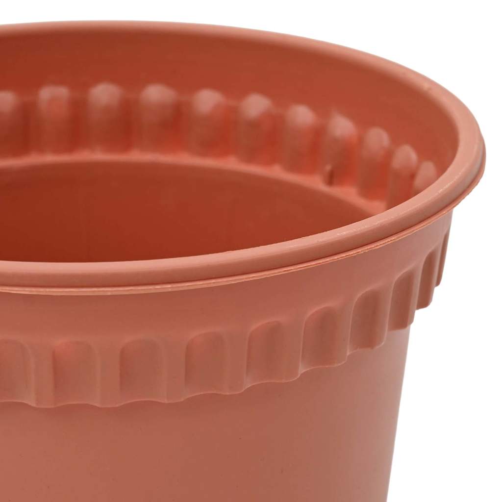 Augalų vazonai 6 vnt. Raudona plyta Plastmasė Augalų vazonai 6 vnt. Raudona plyta Plastmasė - Image 9