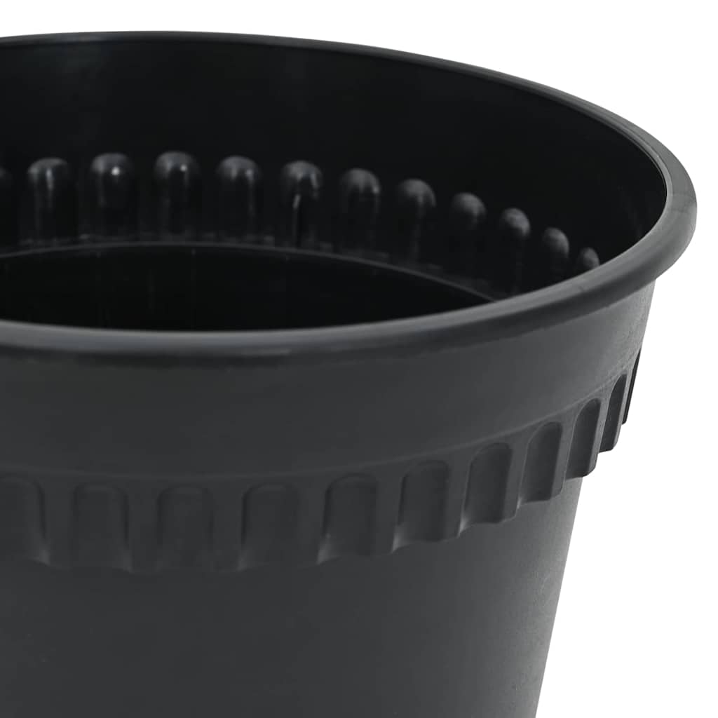 Augalų vazonai 6 vnt. Juoda Plastmasė Augalų vazonai 6 vnt. Juoda Plastmasė - Image 9