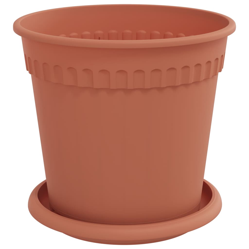 Augalų vazonai 24 vnt. Raudona plyta Plastmasė Augalų vazonai 24 vnt. Raudona plyta Plastmasė - Image 6