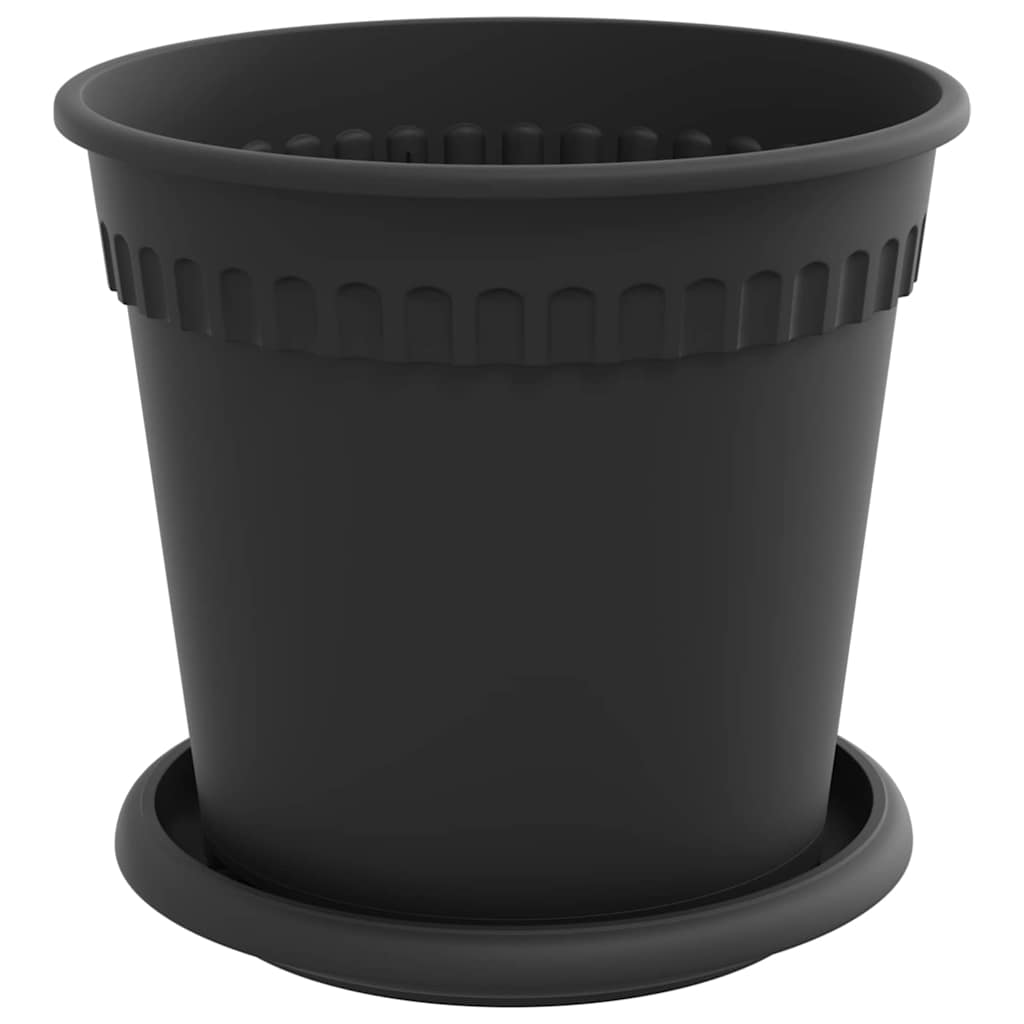 Augalų vazonai 24 vnt. Juoda Plastmasė Augalų vazonai 24 vnt. Juoda Plastmasė - Image 6